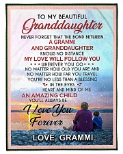 Grandma daughter beautiful GRAMMI Fleece Blanket tile