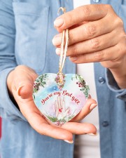 Best Gift Hands Ornament Christmas 4 Heart ornament - single (porcelain) aos-heart-ornament-single-porcelain-lifestyles-01