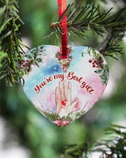 Best Gift Hands Ornament Christmas 4 Heart ornament - single (porcelain) aos-heart-ornament-single-porcelain-lifestyles-07