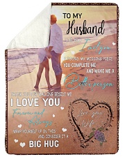 To My Husband DD011612MA Blanket Customize Name Sherpa Fleece Blanket tile