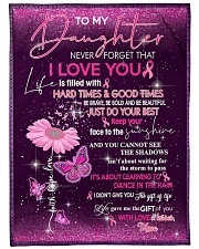Mom daughter - good time Large Fleece Blanket - 60" x 80" front