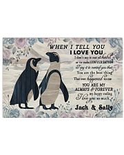 I Love You DD011909MA Customize Name Horizontal Poster tile