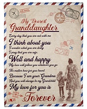 Grandma Granddaughter Forever Blanket Fleece Blanket tile