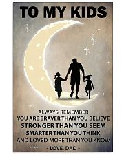 To my kids 2 girl 11x17 Poster front