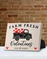 Farm Fresh Valentines HN011305DH Customize Name 10x8 Easel-Back Gallery Wrapped Canvas aos-easel-back-canvas-pgw-10x8-lifestyle-front-05