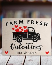 Farm Fresh Valentines HN011305DH Customize Name 10x8 Easel-Back Gallery Wrapped Canvas aos-easel-back-canvas-pgw-10x8-lifestyle-front-11