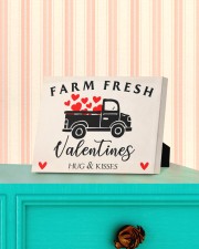 Farm Fresh Valentines HN011305DH Customize Name 10x8 Easel-Back Gallery Wrapped Canvas aos-easel-back-canvas-pgw-10x8-lifestyle-front-13