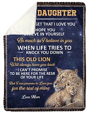 lion 3 mom Sherpa Fleece Blanket tile