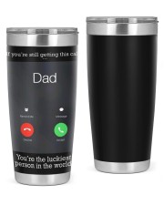 Luckiest call Dad 20oz Tumbler tile
