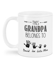 This Grandpa Belong To HN011306DH Customize Name Mug back