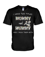 Mommy V-Neck T-Shirt tile