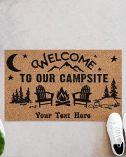 To Our Campsite DD123110MA Customize Doormat 28" x 17" aos-doormat-28-x-17-lifestyle-front-06