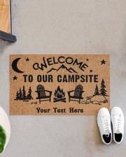To Our Campsite DD123110MA Customize Doormat 28" x 17" aos-doormat-28-x-17-lifestyle-front-07