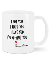 I Keeping You DD011322MA Customize Name Mug front