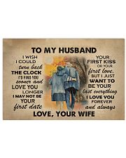 To My Husband DD011512MA Customize Name Horizontal Poster tile