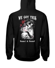 We Got This DD011119na01 Customize Name Hooded Sweatshirt back