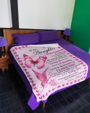 Baby Girl DD010608MA Large Fleece Blanket - 60" x 80" aos-coral-fleece-blanket-60x80-lifestyle-front-01a