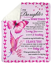 Baby Girl DD010608MA Sherpa Fleece Blanket tile