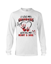 Grandparent Grandchildren Heart and Soul Long Sleeve Tee tile