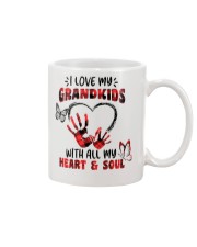 Grandparent Grandchildren Heart and Soul Mug tile