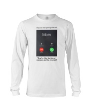 The Luckiest callo Mom2 Long Sleeve Tee tile