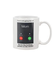 The Luckiest callo Mom2 Mug tile