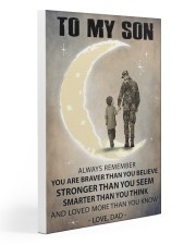 To my son Gallery Wrapped Canvas Prints tile