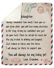 Grandmother Granddaughter Airmail Stronger 2 Sherpa Fleece Blanket tile