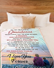 Grandma Grandson beautiful GRANMA Large Fleece Blanket - 60" x 80" aos-coral-fleece-blanket-60x80-lifestyle-front-02