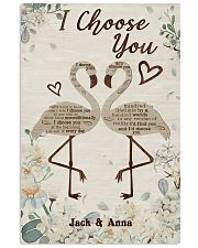 I Choose You DD123005NA Customize Name 24x36 Poster front