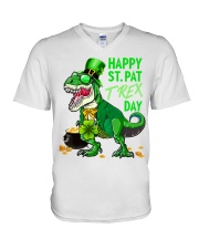 Happy St Patricks Day DD012605DH V-Neck T-Shirt tile
