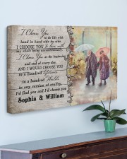 I Choose You DD011416DH Customize Name 30x20 Gallery Wrapped Canvas Prints aos-canvas-pgw-30x20-lifestyle-front-01