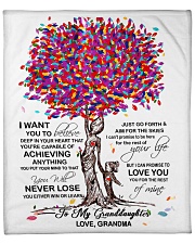 To my granddaughter Fleece Blanket tile