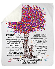 To my granddaughter Sherpa Fleece Blanket tile