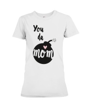 Husband wife you da mom Premium Fit Ladies Tee tile