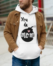 Husband wife you da mom Hooded Sweatshirt apparel-hooded-sweatshirt-lifestyle-front-112
