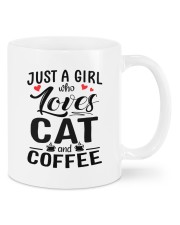 Cat Coffee DD010602MA Customize Name Mug front