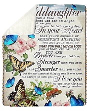 Grandma daughter - Stronger blanket Sherpa Fleece Blanket tile