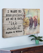 We Made It DD011412DH Customize Name 30x20 Gallery Wrapped Canvas Prints aos-canvas-pgw-30x20-lifestyle-front-01