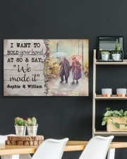 We Made It DD011412DH Customize Name 30x20 Gallery Wrapped Canvas Prints aos-canvas-pgw-30x20-lifestyle-front-04