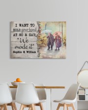 We Made It DD011412DH Customize Name 30x20 Gallery Wrapped Canvas Prints aos-canvas-pgw-30x20-lifestyle-front-05