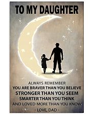 To my daughter 3 11x17 Poster front