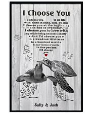 I Choose You 3 Customize Name 11x17 Poster front
