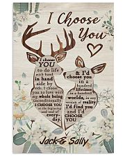 I Choose You Customize Name 11x17 Poster front