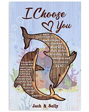 Dolphin Customize Name 11x17 Poster front