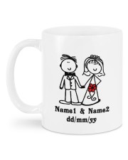 Love Story DD010807MA Customize Name Mug back