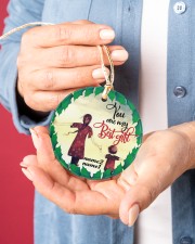 Best Gift Hands Ornament Christmas 7 Personalize Circle ornament - single (porcelain) aos-circle-ornament-single-porcelain-lifestyles-01