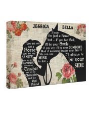 Horse Teacher DD010423DH Customize Name 24x16 Gallery Wrapped Canvas Prints front