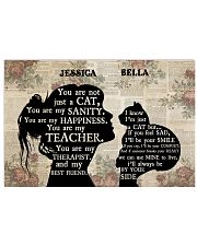 Cat Teacher DD010425DH Customize Name Horizontal Poster tile