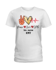 Love CPR Ladies T-Shirt tile